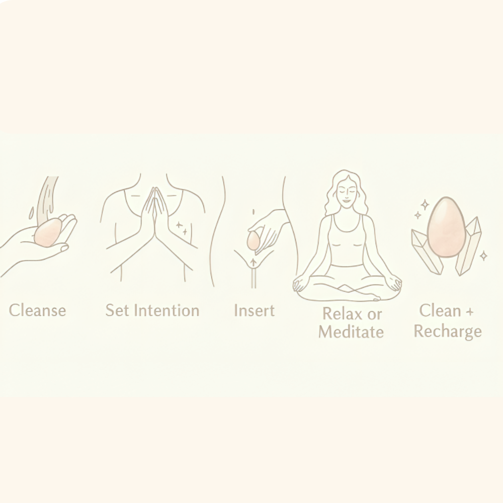Rose Quartz Yoni Egg