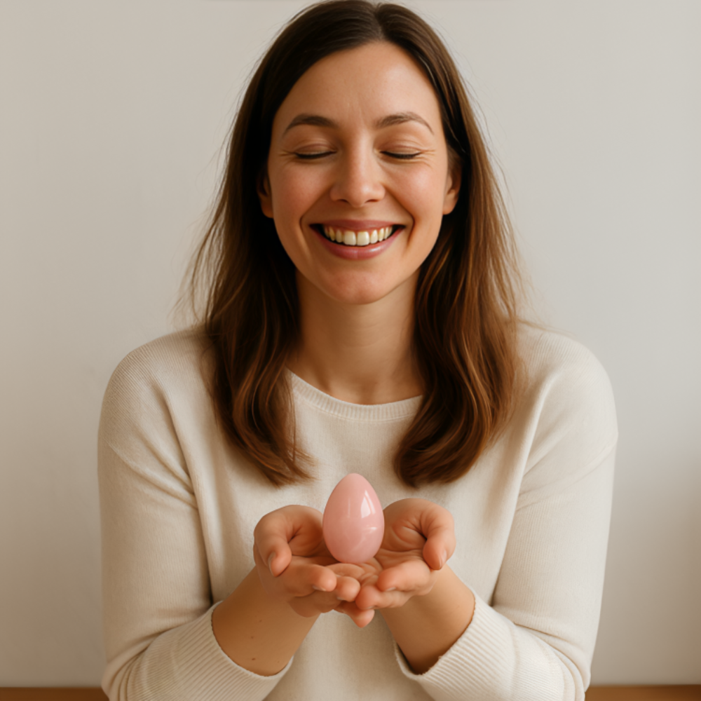 Rose Quartz Yoni Egg