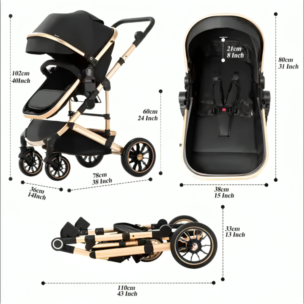 The Wiggley Wheels Stroller